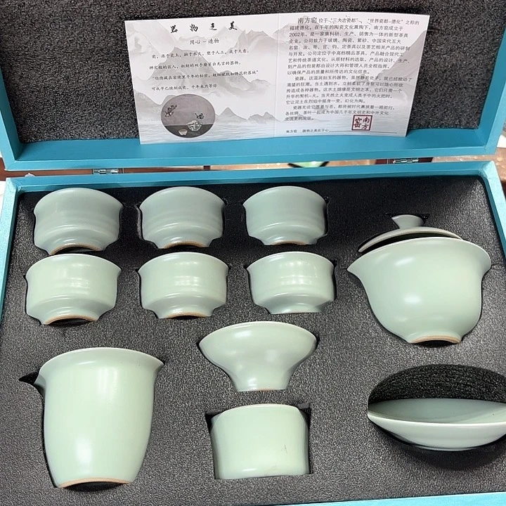 孤品茶具套装等。