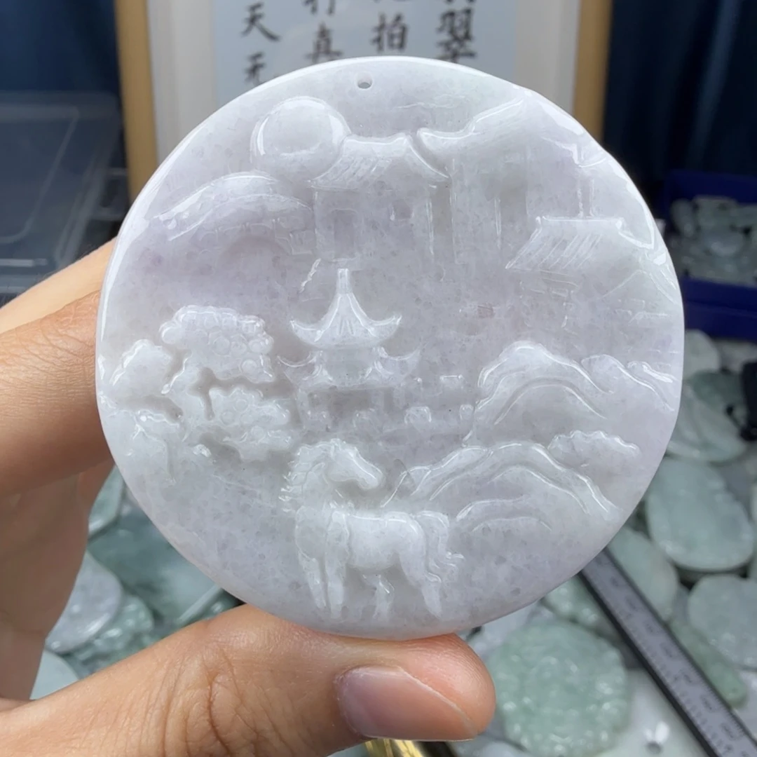 颈饰未镶嵌翡翠翡翠