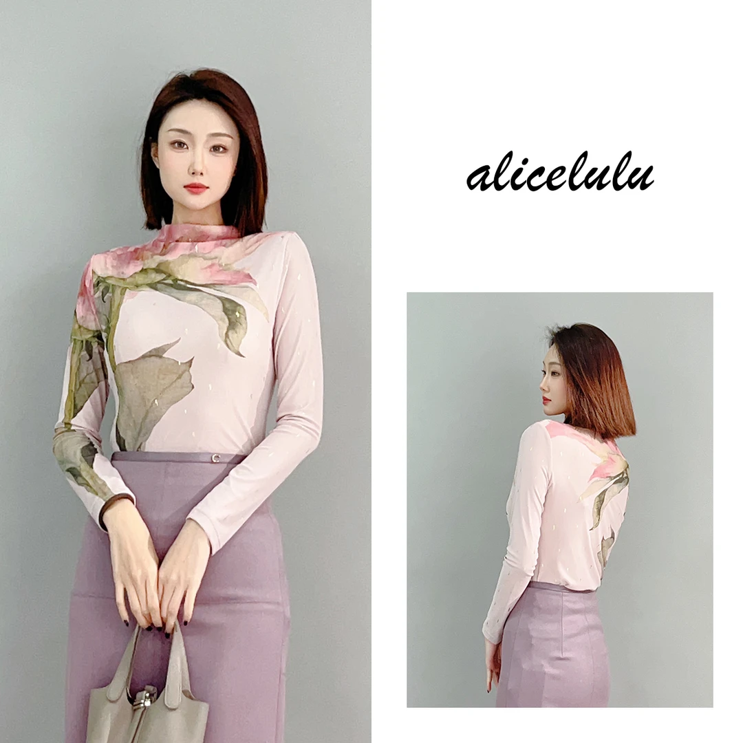 2 ALICE 如花美眷衬衫 优雅华美 端庄知性 S2141928W