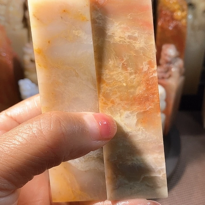 巴林石印石焦*鸿