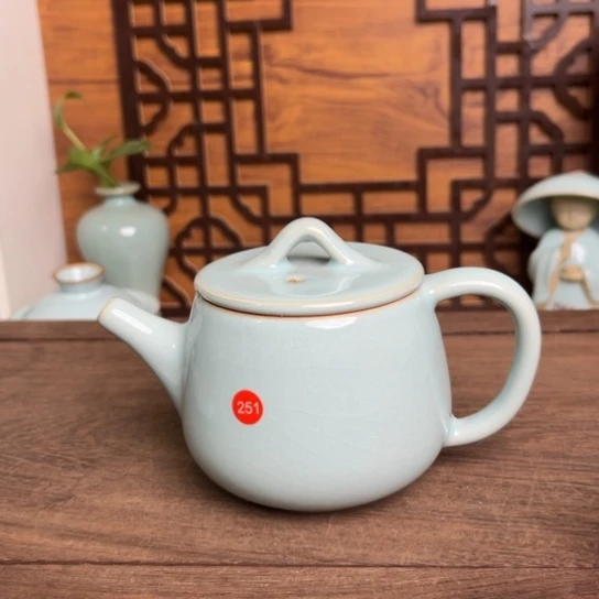 杯251原矿天青釉石瓢壶福利款裸发200ml