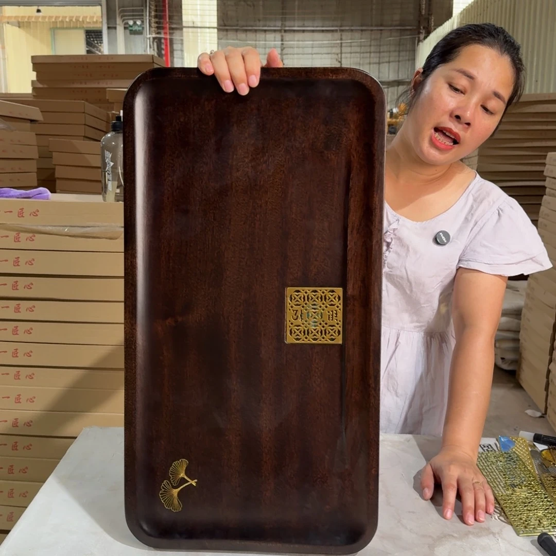 花梨木茶盘62*33尺寸