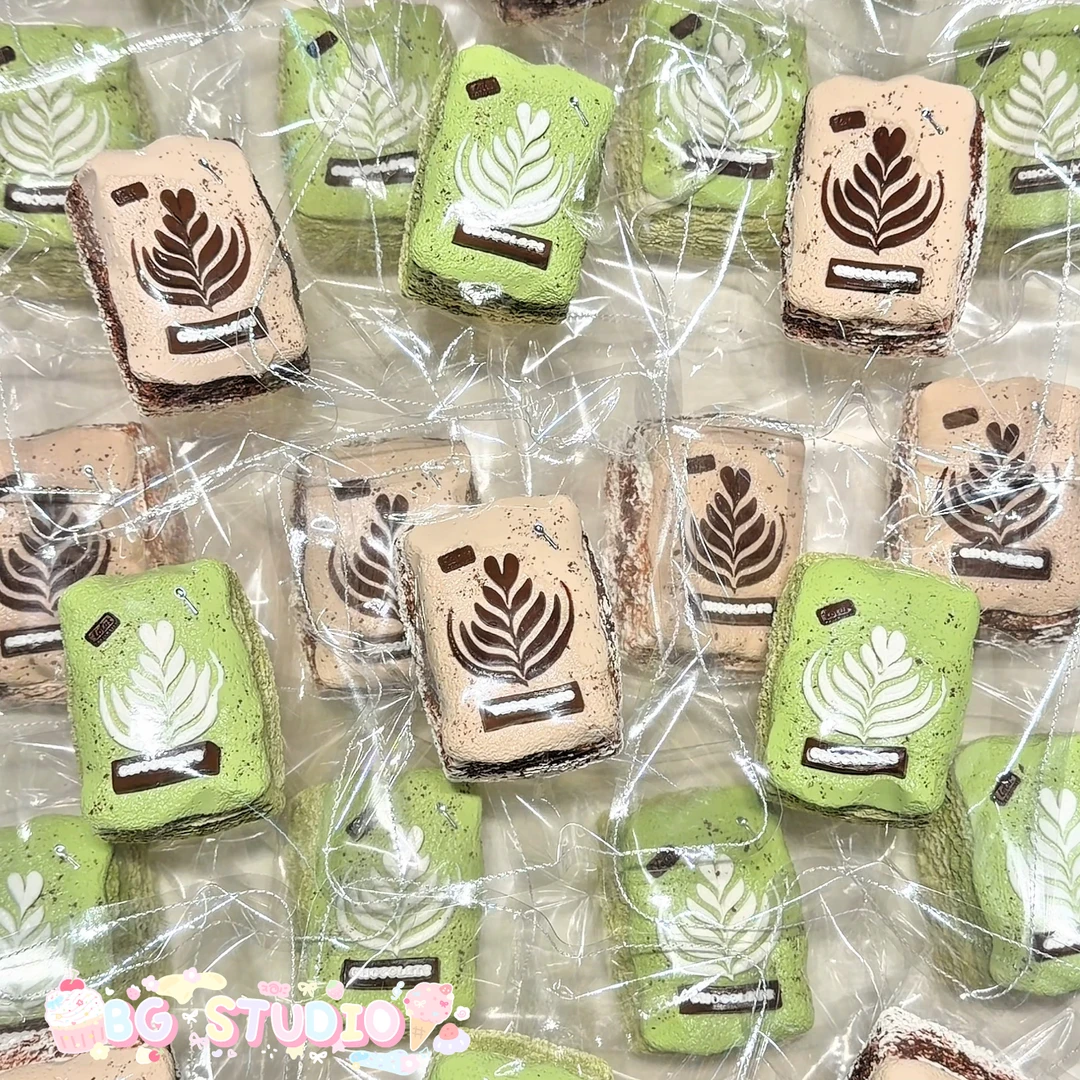 现货拉花吐司捏捏乐解压玩具（乳膏泥175 ±10g）瑕疵无售后