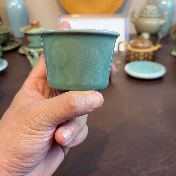 瓷片龙泉青瓷福利青瓷