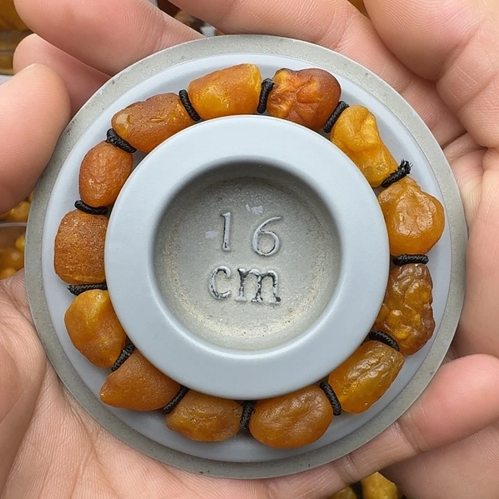 蜜蜡未镶嵌裸石天然蜜蜡手串