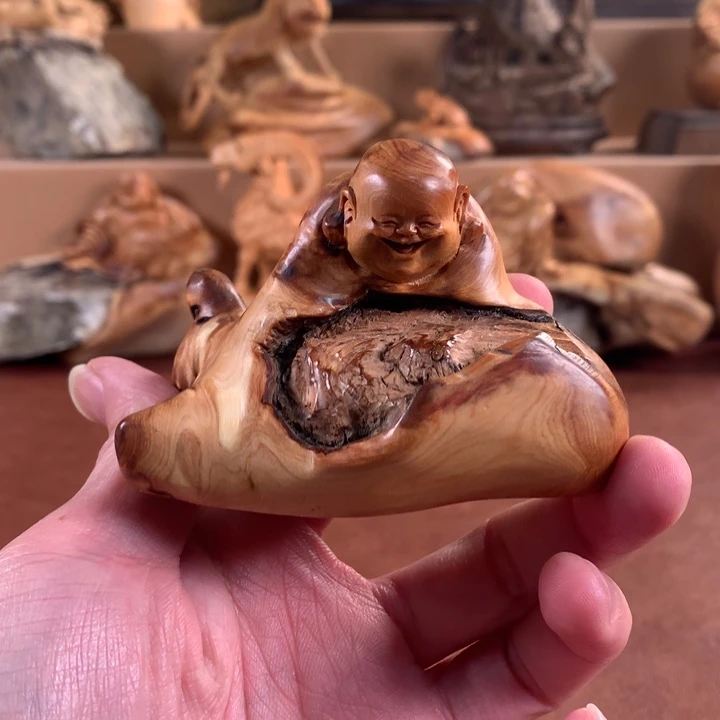 柏木（崖柏）根雕摆件