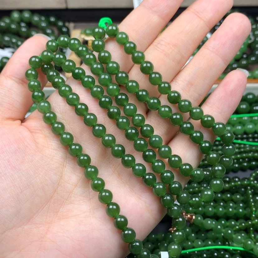 【闪购商品】和田玉（碧玉）未镶嵌颈饰┐****