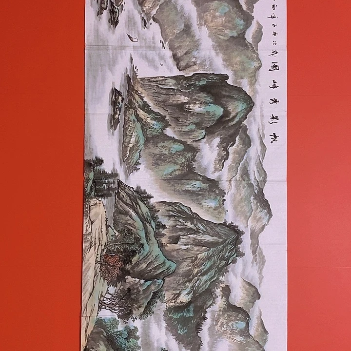 国画山水花鸟字画书画国画