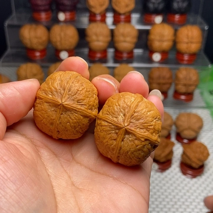 把件文玩核桃玲珑骰子20