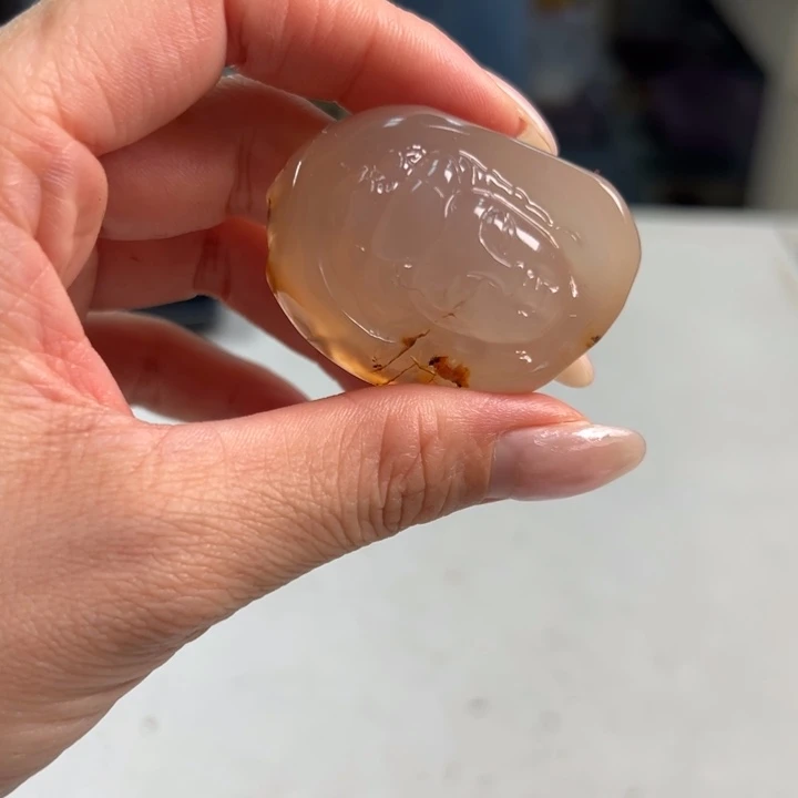 玛瑙/玉髓吊坠(不含链)未镶嵌