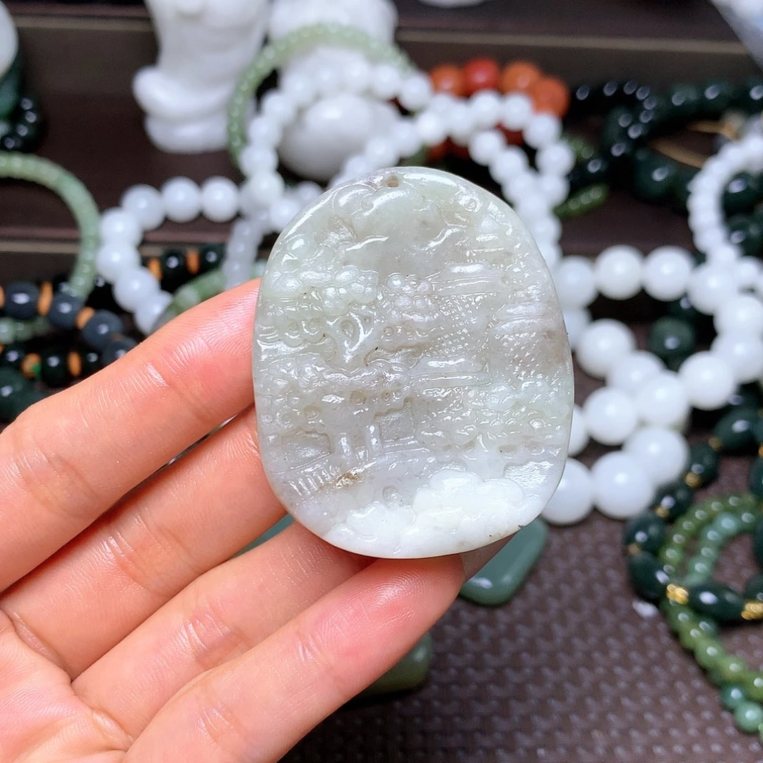 【闪购商品】和田玉未镶嵌颈饰