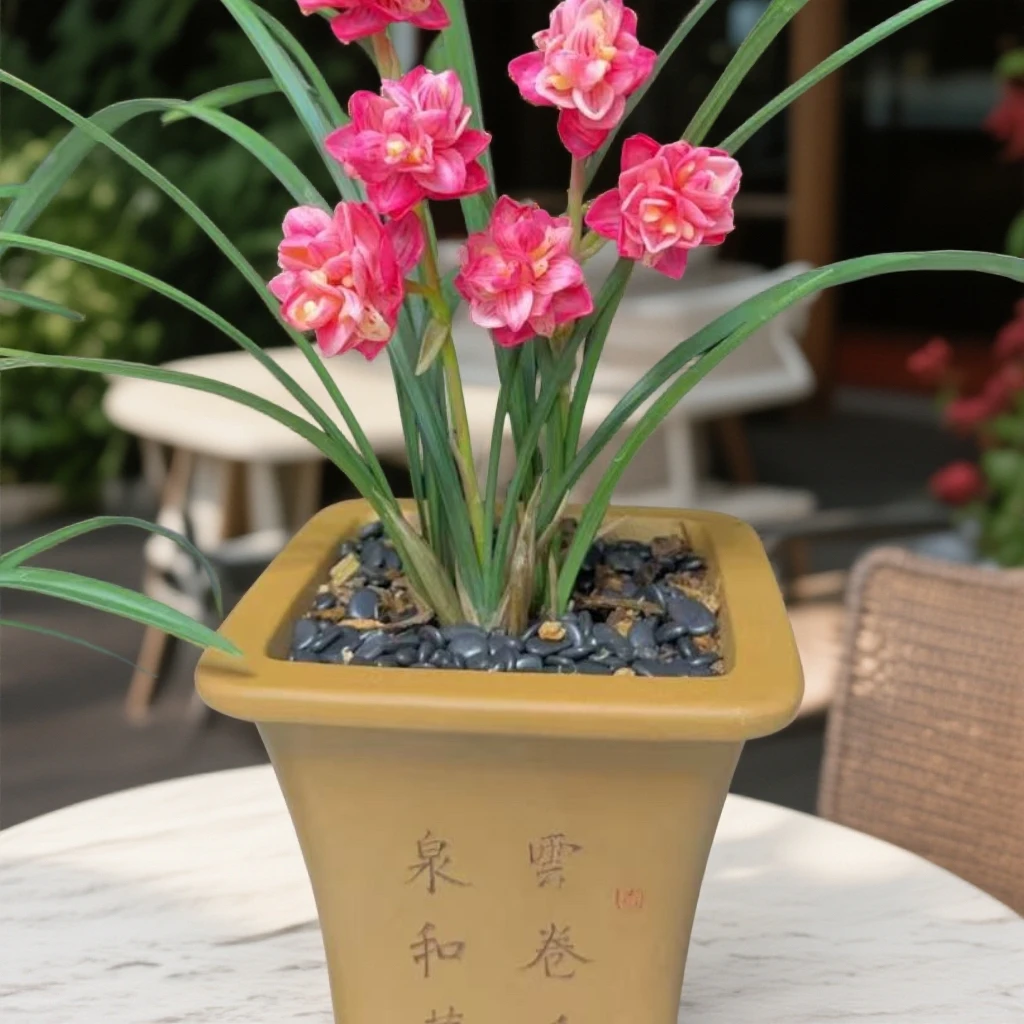 春兰【天香牡丹】浓香型兰花室内好养花卉绿植盆栽