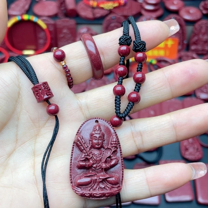 翡翠项链足银镶嵌