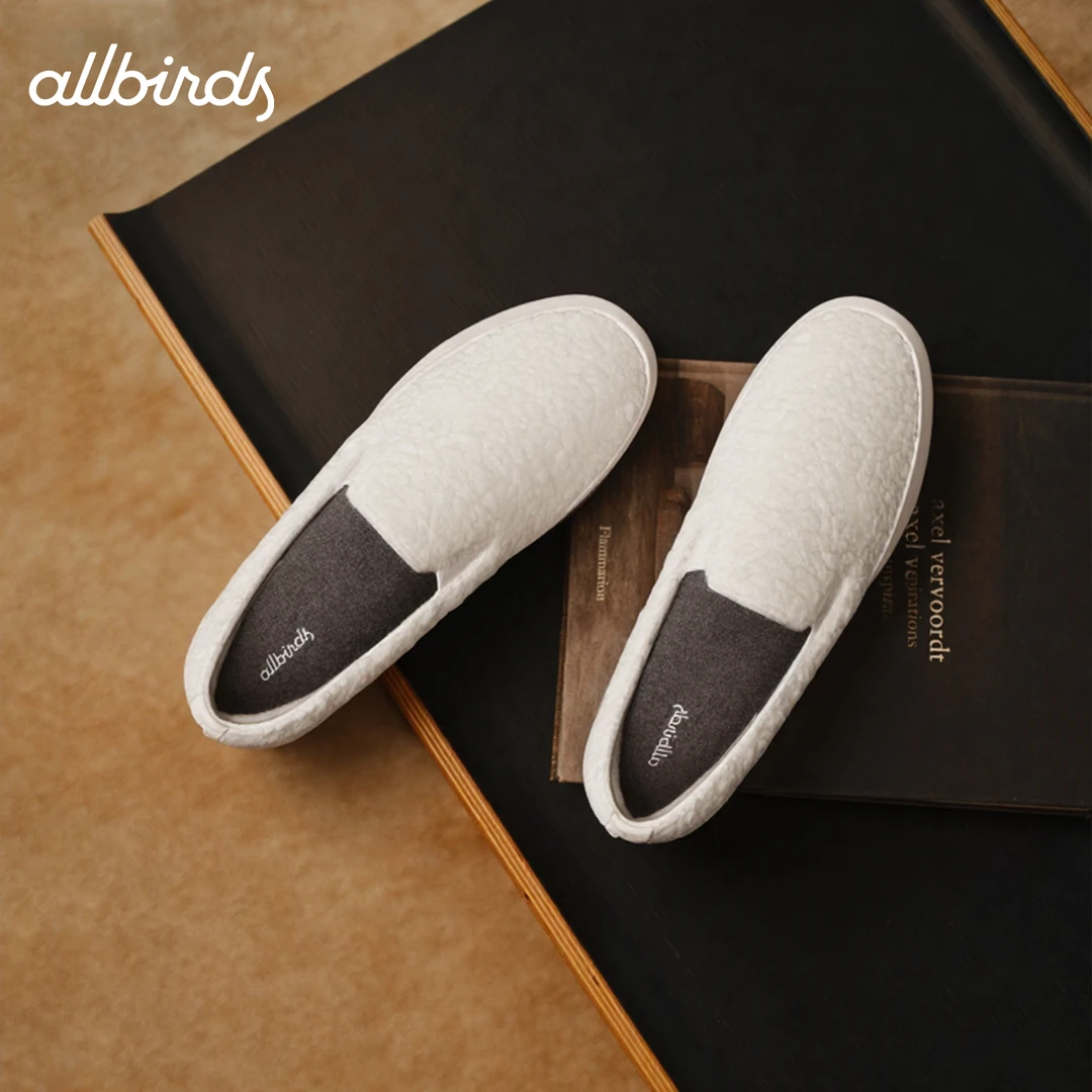 Allbirds羊毛鞋Wool Cruiser Slip On Fluff秋冬保暖一脚蹬男女鞋