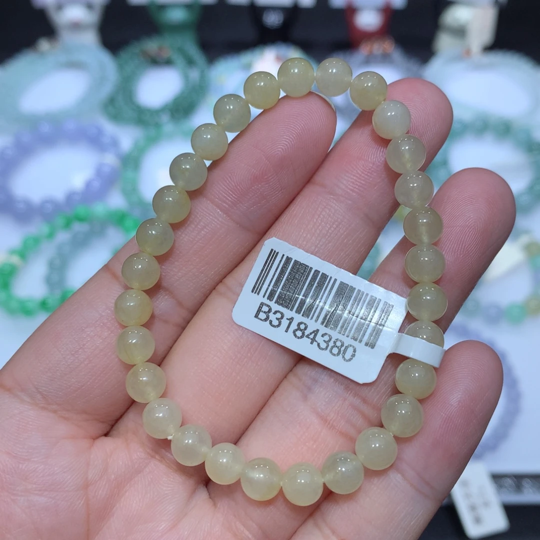 翡翠未镶嵌手串天然