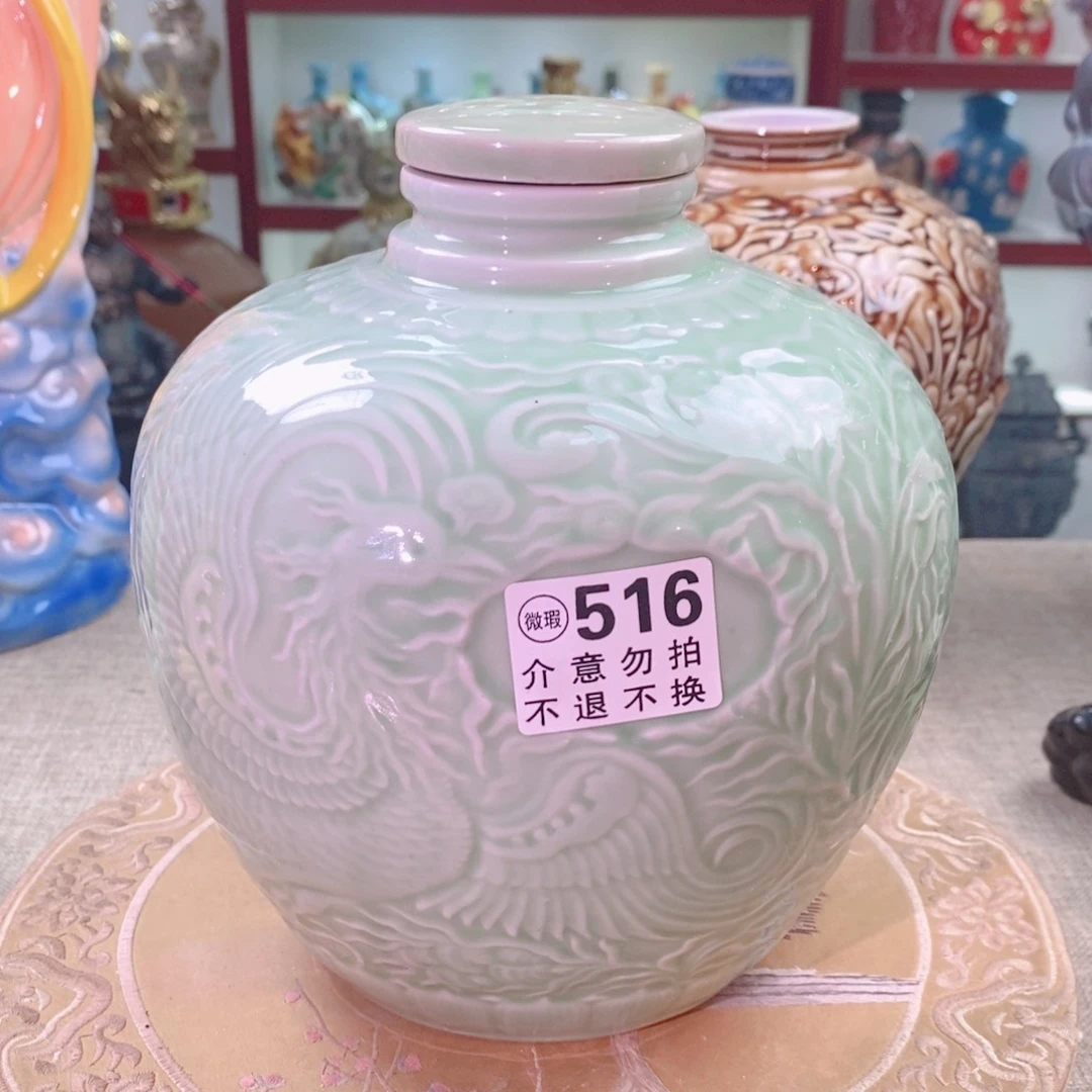 摆件景德镇垚晶陶瓷5斤516