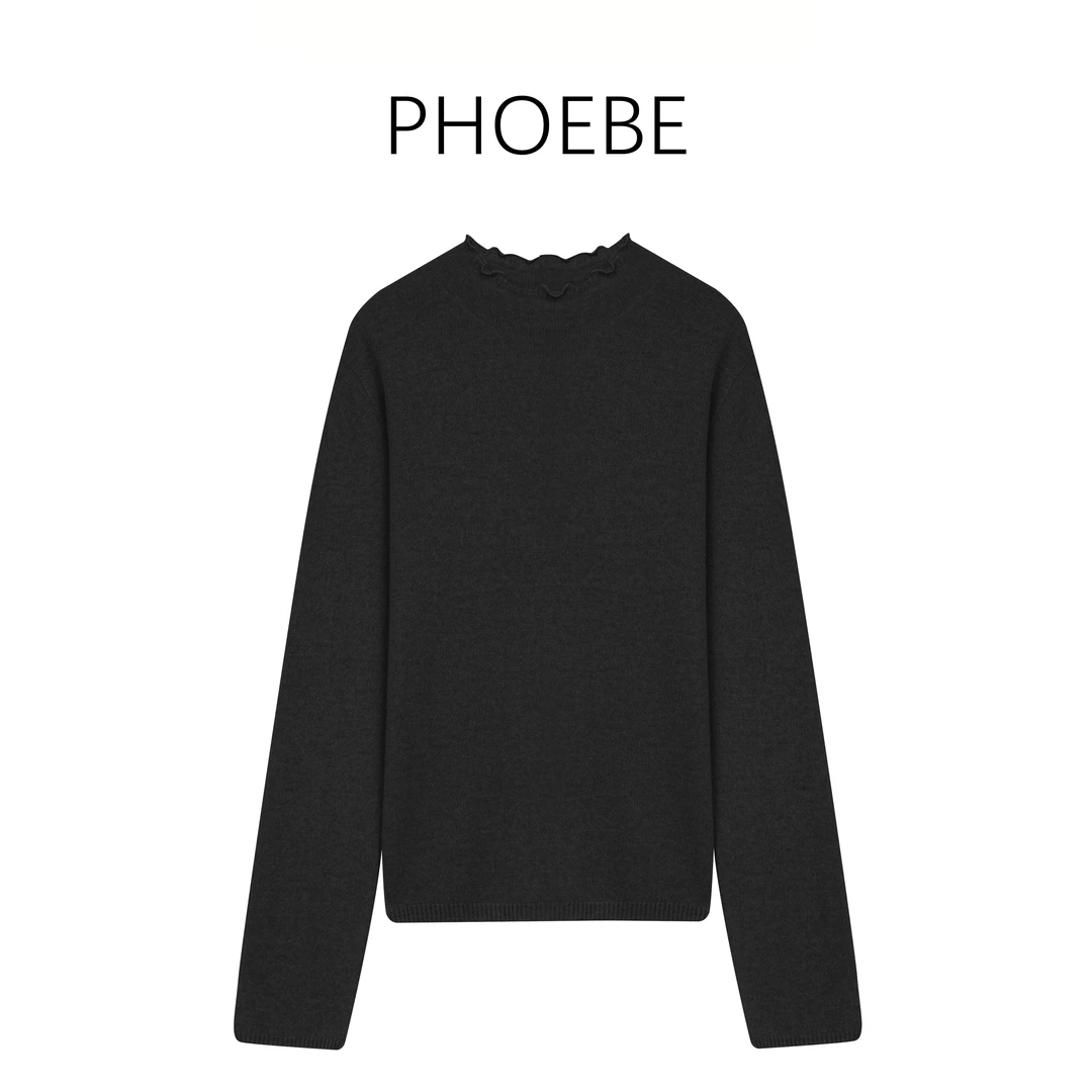 【万精油毛衣】PHOEBE叶姐 无缝一体工艺秋冬内搭HF5100336C
