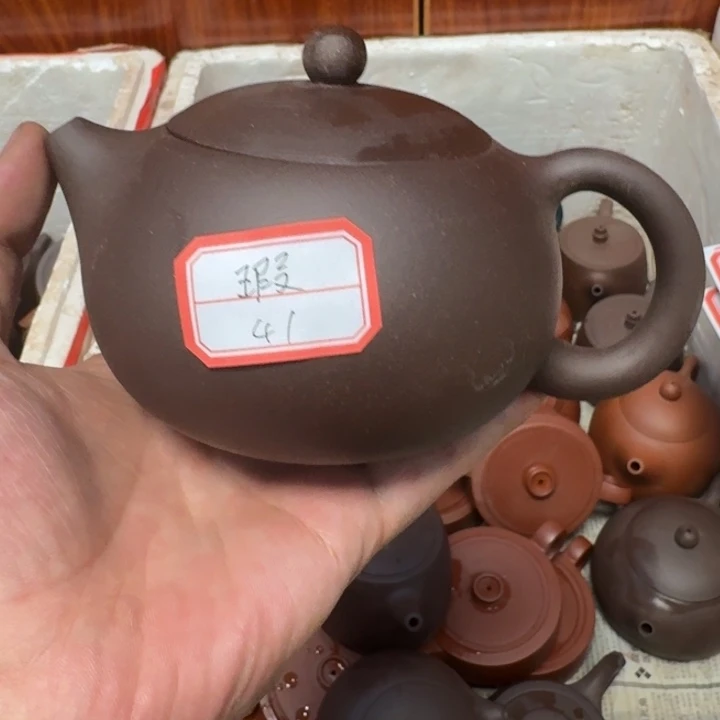 紫砂茶壶宜兴紫砂微瑕41