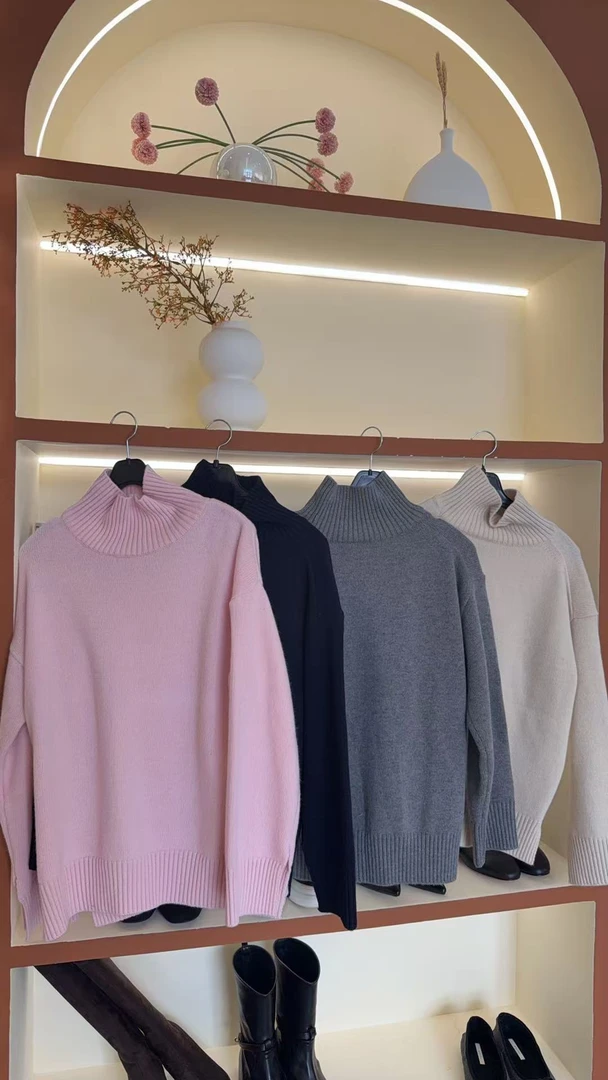 （NO退NO换）东大门代购毛衣高领