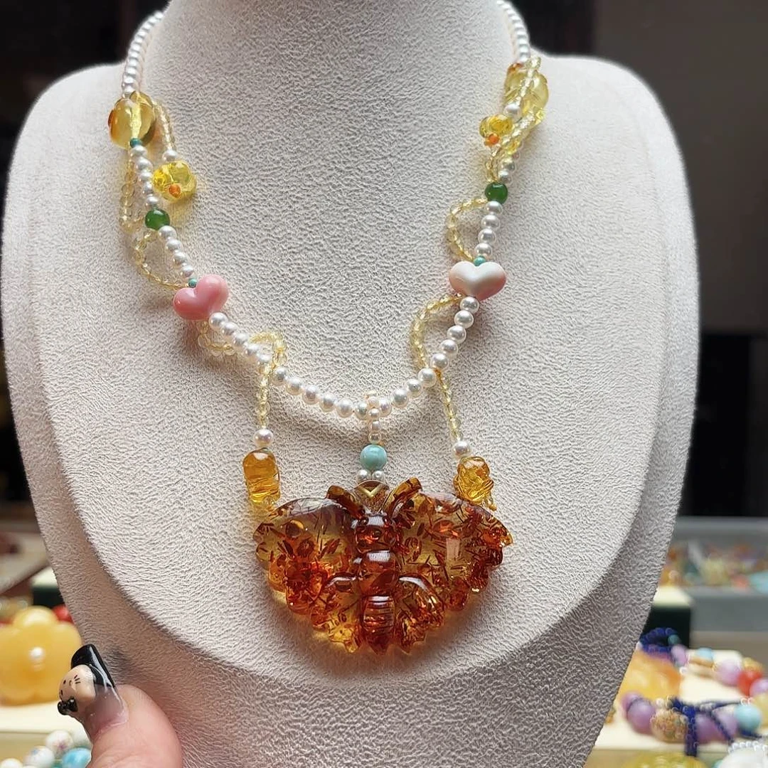 琥珀手链未镶嵌琥珀