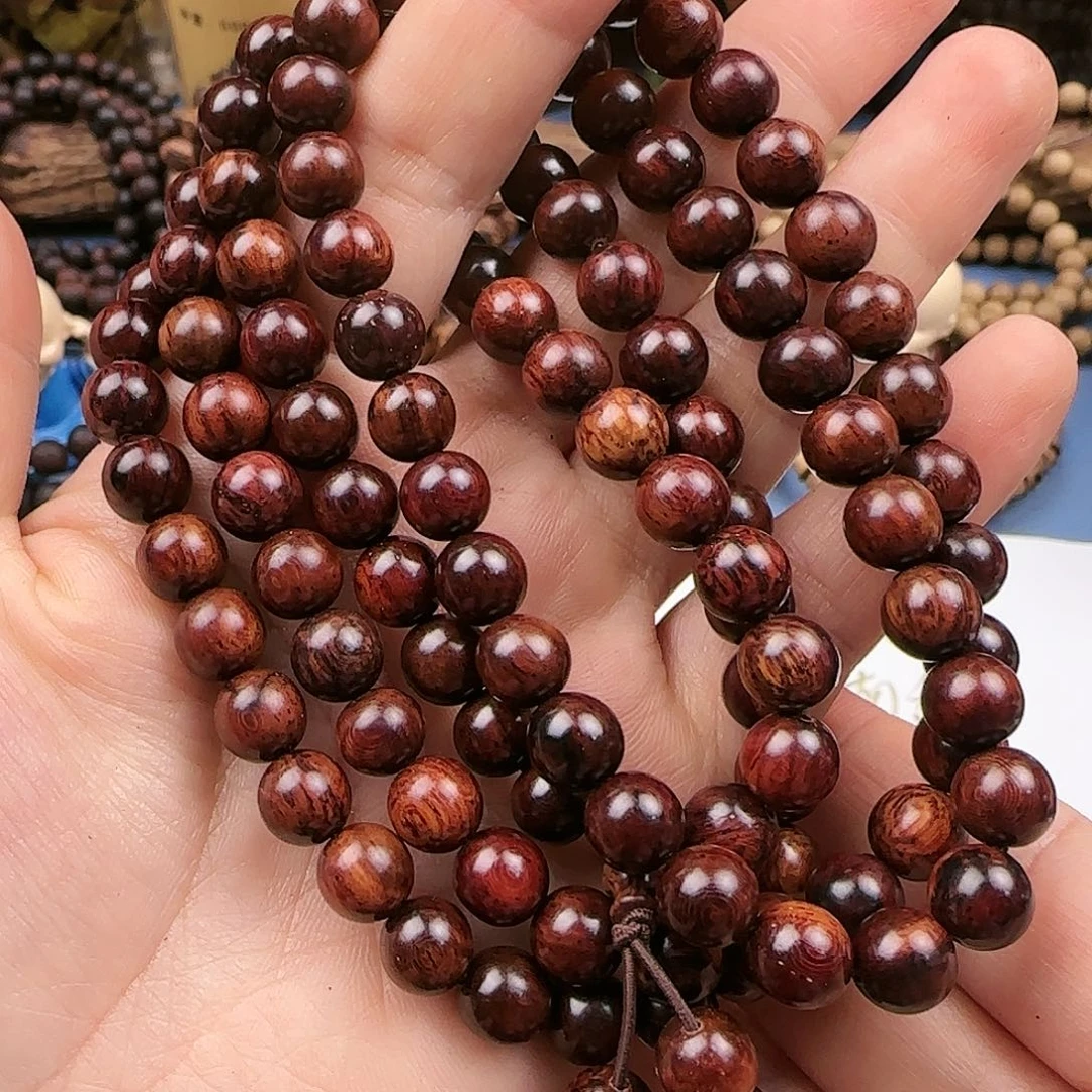 降真香手串/手链海南花梨公0.8#108多圈
