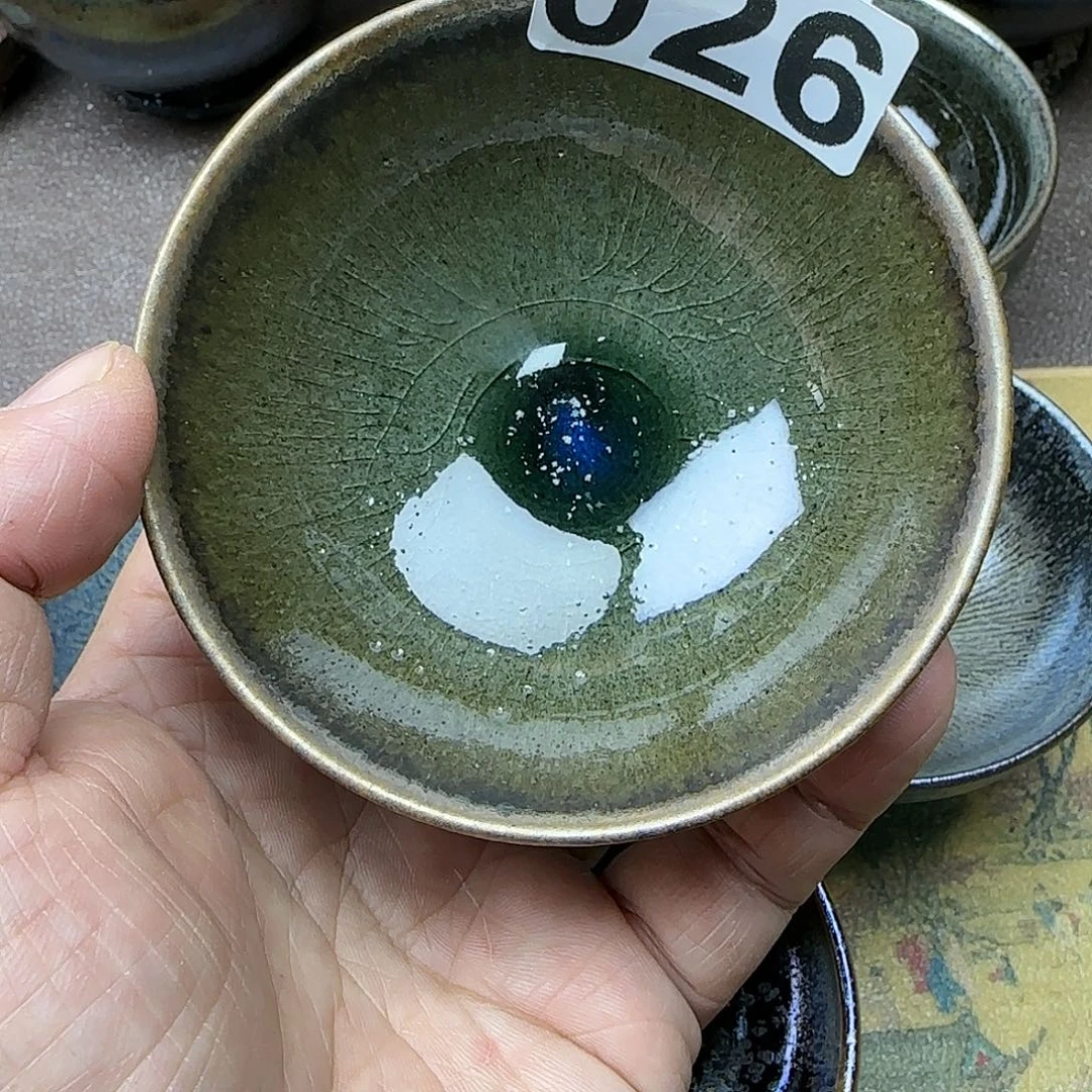 茶盏建盏杯主人杯龙窑柴烧