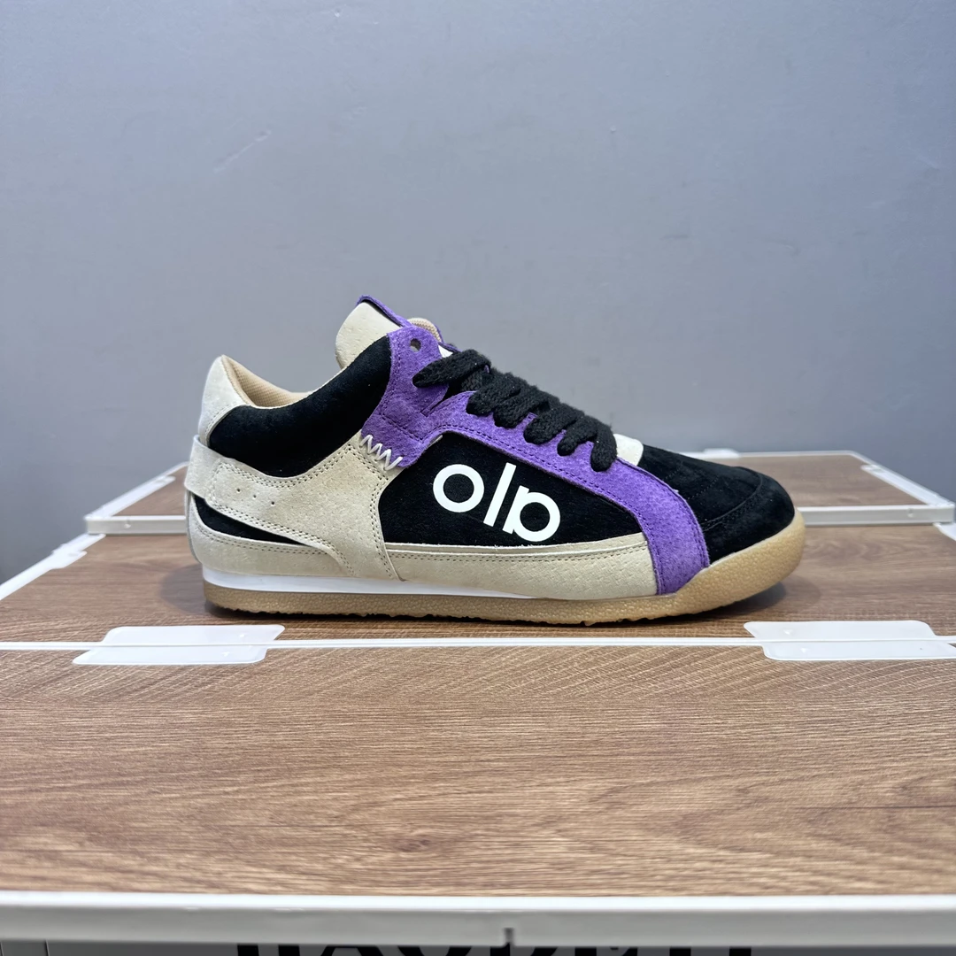 BC35-211秋季男鞋25新款中帮反毛皮板鞋软底休闲时尚系带款阿甘鞋