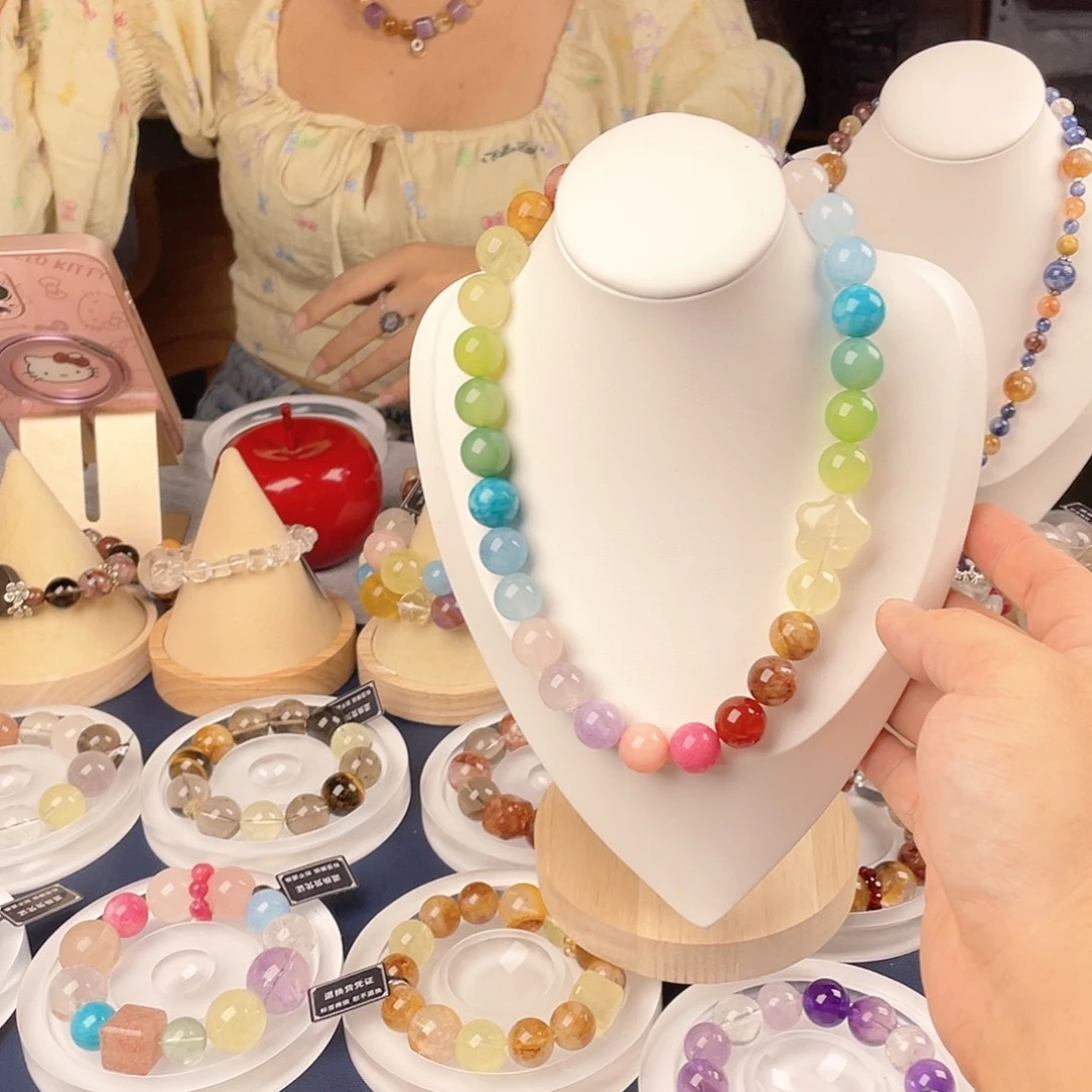 银S925镀金镶嵌手链水晶