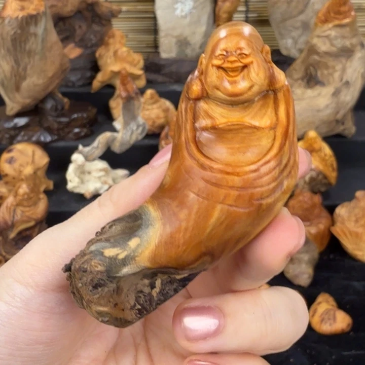 柏木（崖柏）手把件