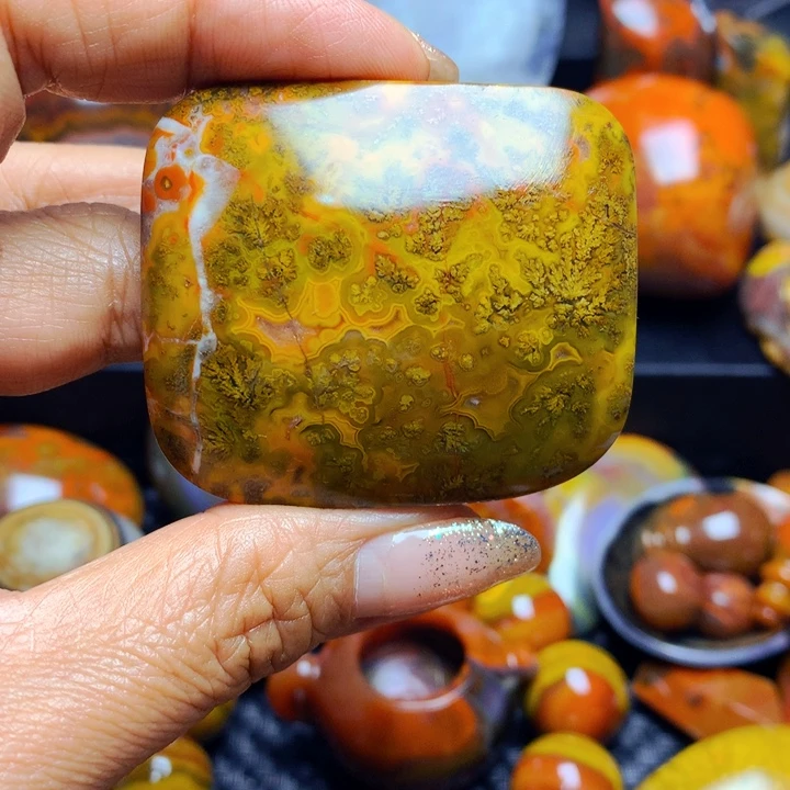 玛瑙/玉髓合金颈饰