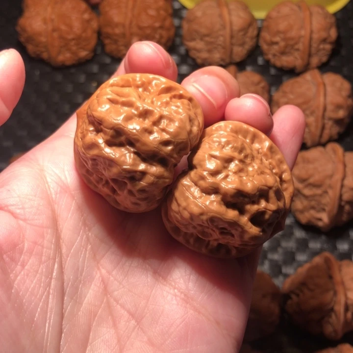 把件文玩核桃开背八腿36