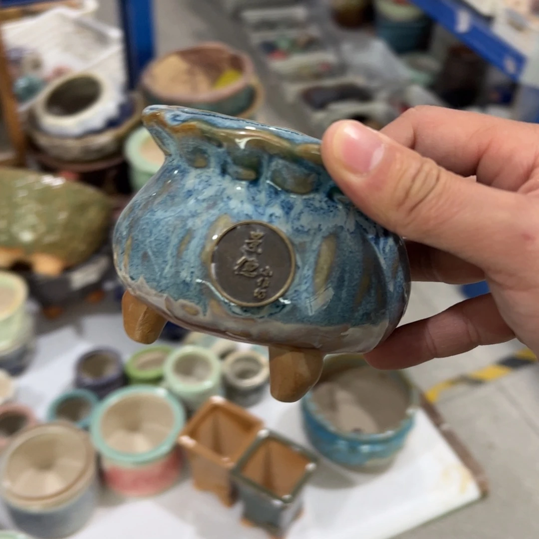 陶瓷陶瓷多肉花盆@@1099