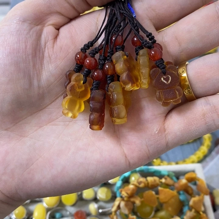 蜜蜡裸石未镶嵌多样性发货其二