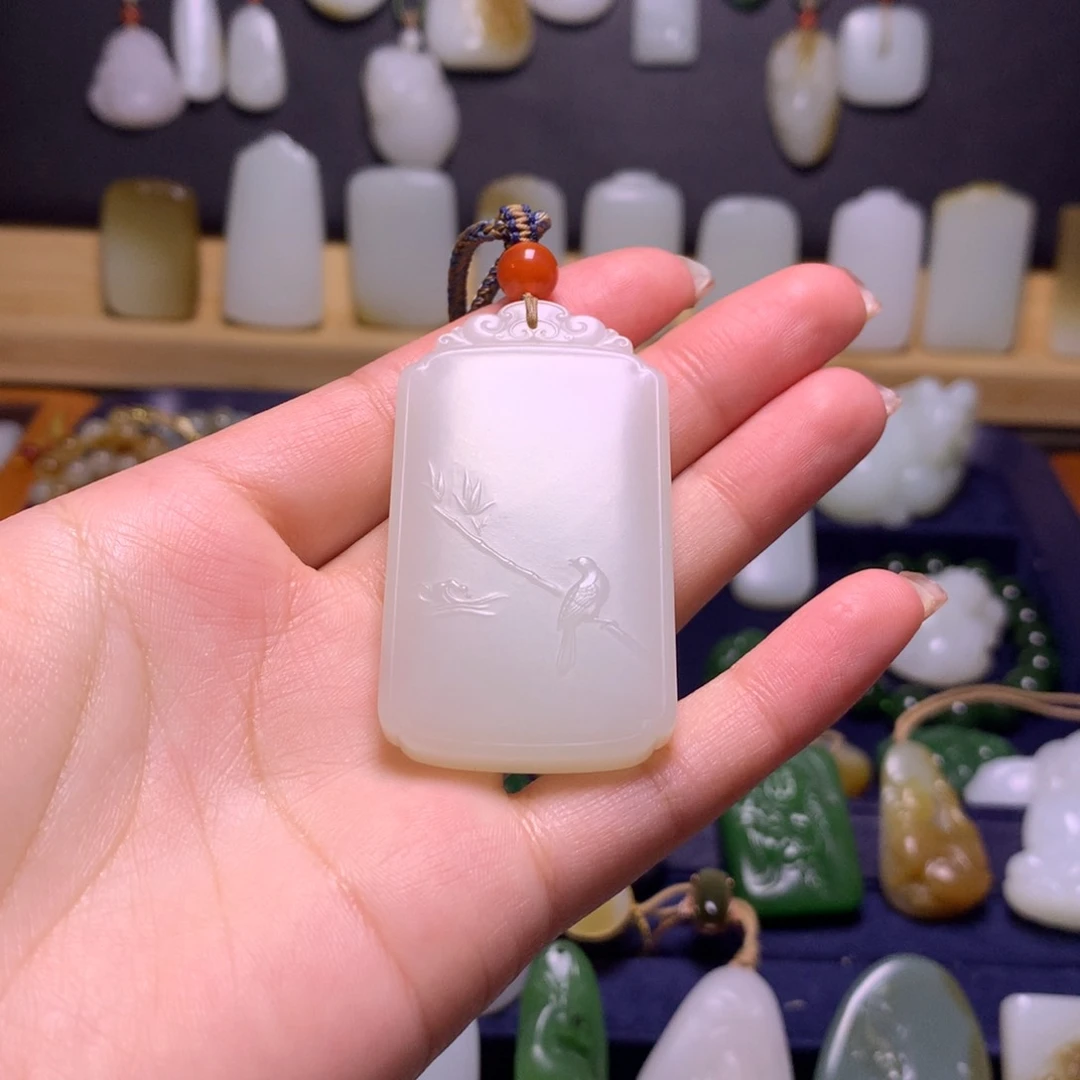 和田玉挂件未镶嵌