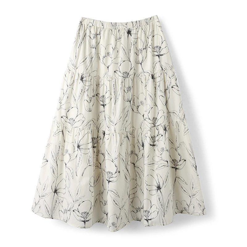 39048【碧K系列】气质优雅半裙LA6507