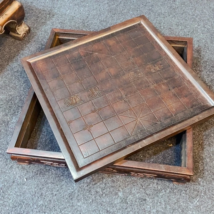 尧***木双面棋盘桌木木木
