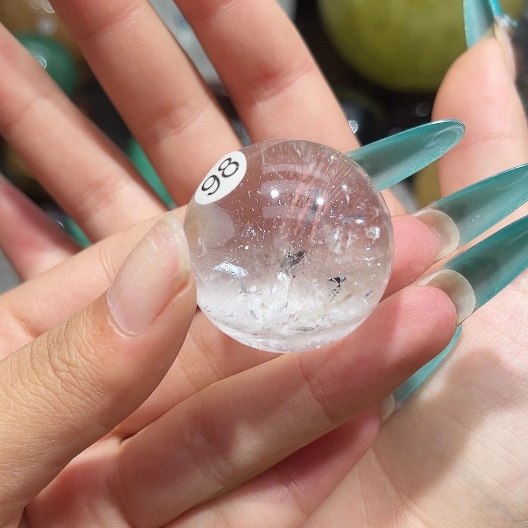 水晶珠宝半成品未镶嵌微瑕3.46