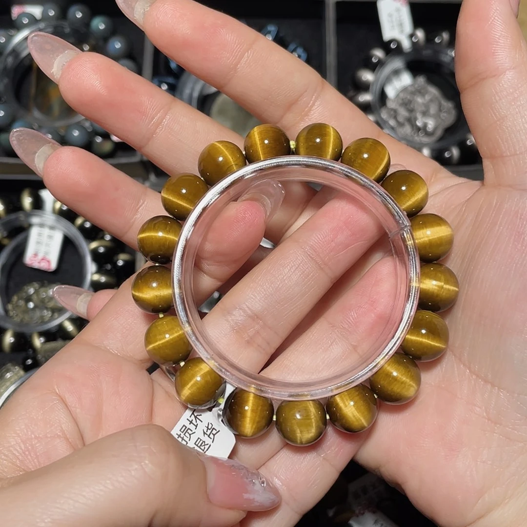 乐***君木变石（虎睛石）未镶嵌手链