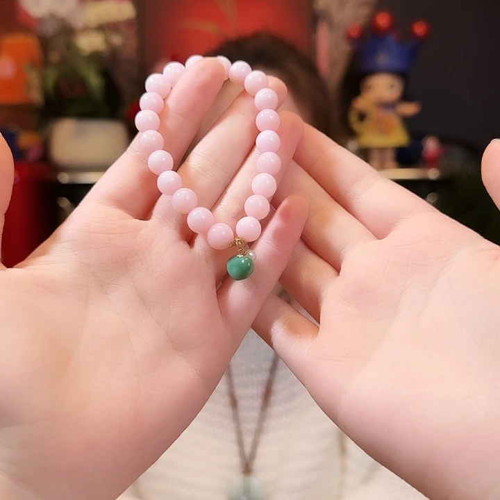 欧泊18K金镶嵌手链手串