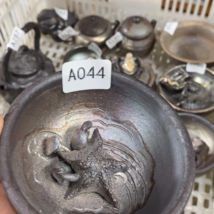 柴烧裸烧纯手工工艺制作