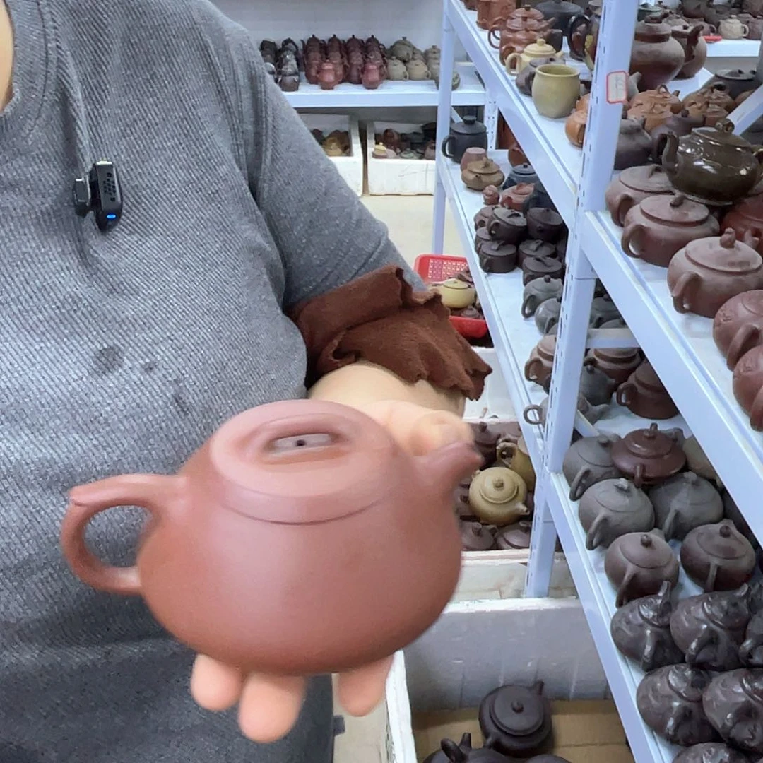 茶壶紫砂宜兴紫砂壶瑕疵