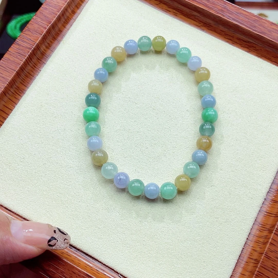 未镶嵌手链翡翠天然缅甸A货