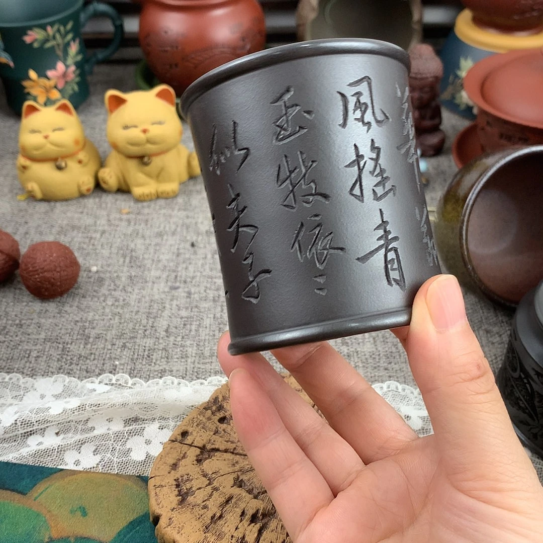 茶杯紫砂高端主人杯