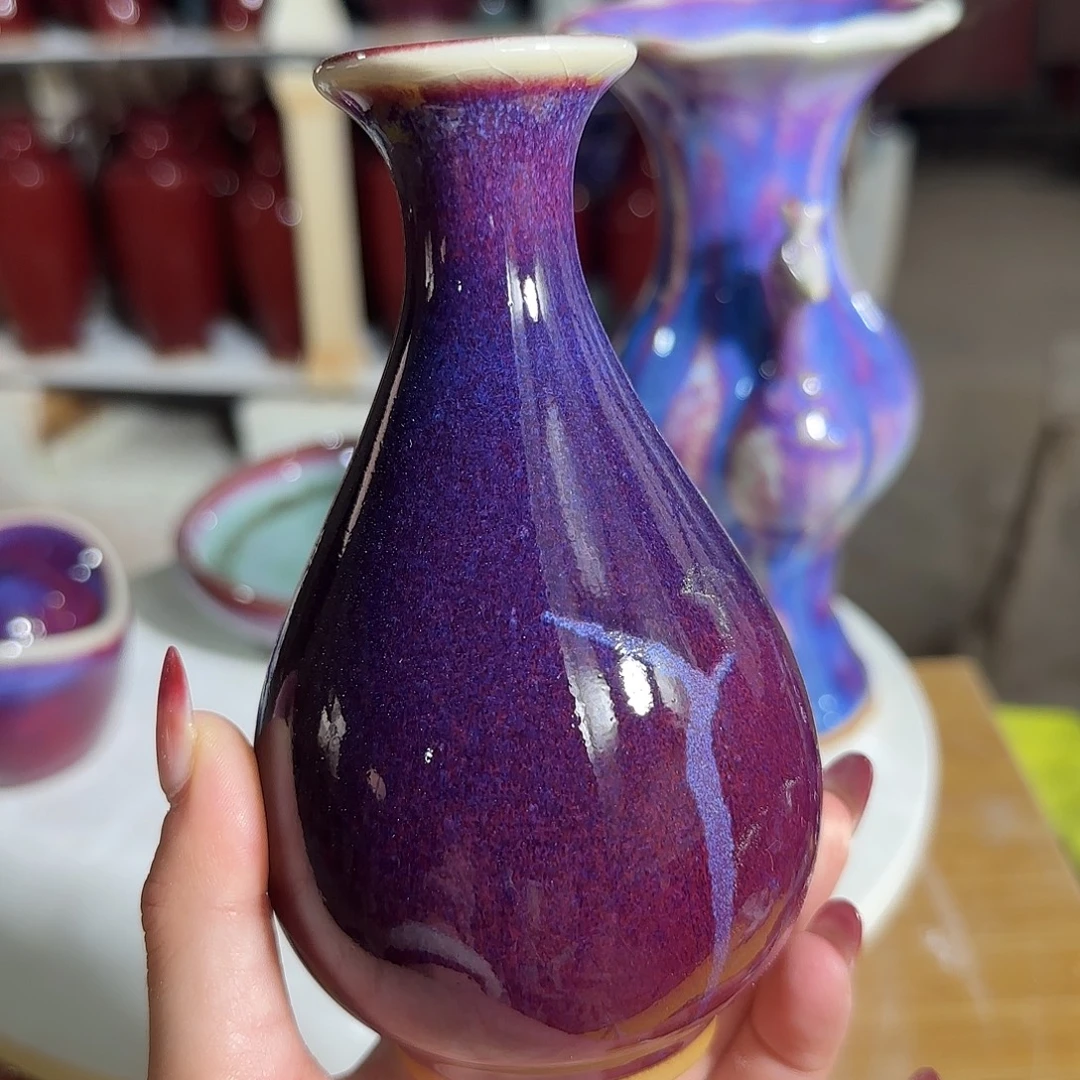 陶摆件郑家钧窑摆件