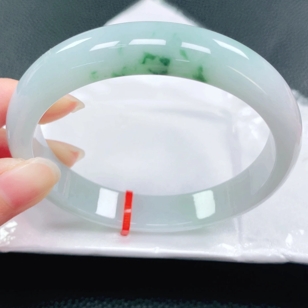未镶嵌手镯翡翠63圈