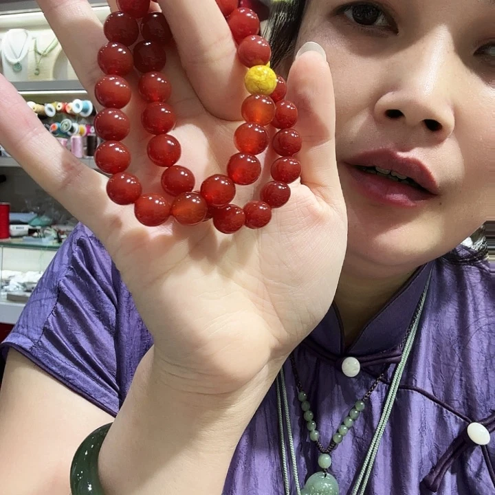 玛瑙/玉髓手链合金