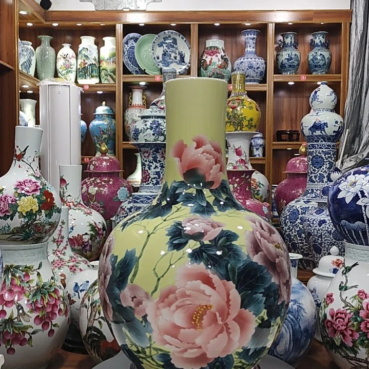 瓷片景德镇陶瓷花瓶子