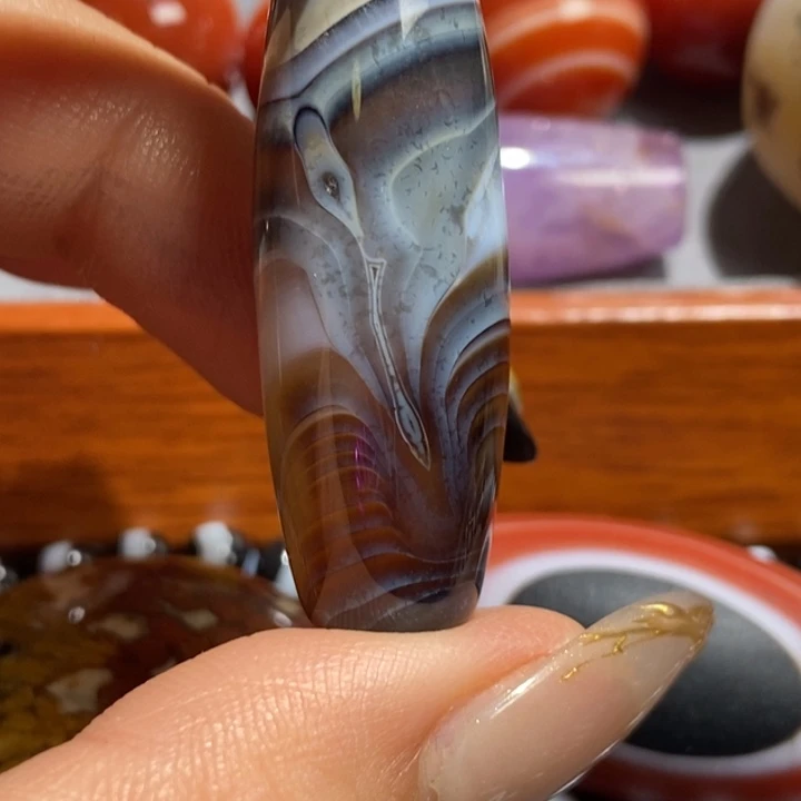 玛瑙/玉髓未镶嵌颈饰