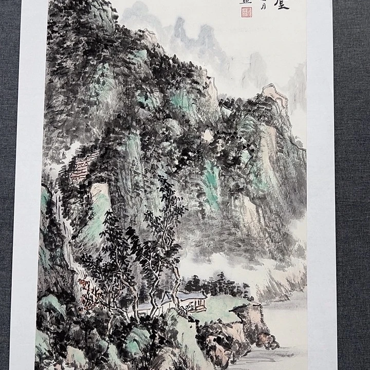 国画书画作品多次