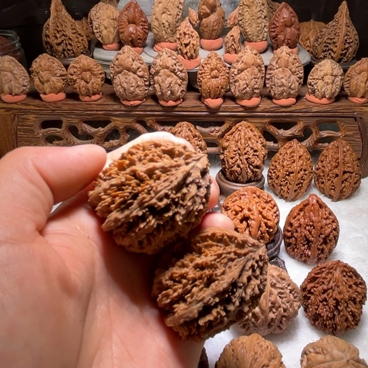 把件文玩核桃律**崖满天星